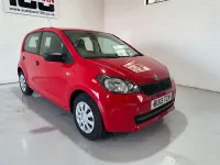 Begagnad Skoda Citigo 2013 Röd Halvkombi