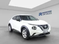 Used Nissan Juke N-Connecta 117 HP (86 kW) 2020 White SUV