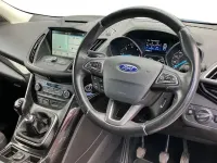 Used Ford Kuga Titanium 150 HP (110 kW) 2017 White SUV