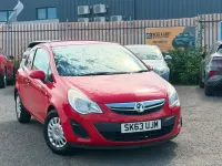 Used Vauxhall Corsa S 65 HP (47 kW) 2013 Red Hatchback