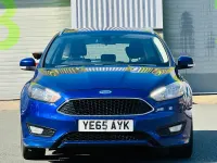 Used Ford Focus Zetec 120 HP (88 kW) 2015 Blue Estate