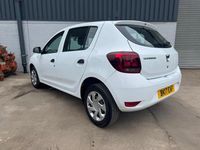 Used Dacia Sandero Ambiance 2017 White Hatchback