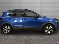 Used VW T-Cross Black Edition 110 HP (80 kW) 2021 Blue SUV