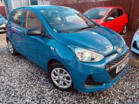 Used Hyundai i10 2018 Blue Hatchback