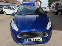 Used Ford Fiesta Zetec 82 HP (60 kW) 2014 Blue Hatchback