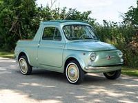 Used Fiat 500 17 HP (12 kW) 1969 Green Pickup