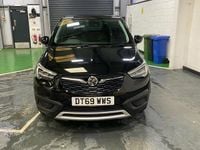 Used Vauxhall Crossland X SRi 83 HP (61 kW) 2020 Black SUV