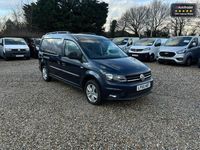 Used VW Caddy Maxi Highline 125 HP (91 kW) 2017 Blue MPV