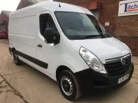 Used Vauxhall Movano 110 HP (80 kW) 2016 White MPV