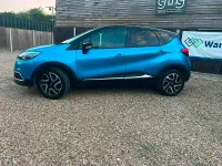 Used Renault Captur Dynamique 120 HP (88 kW) 2017 Blue/black SUV