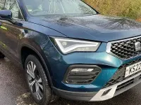 Begagnad Seat Ateca SE Technology 2022 Blå SUV
