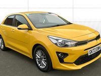 Used Kia Rio 101 HP (74 kW) 2022 Yellow Hatchback