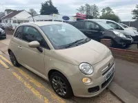 Usado Fiat 500S S 2014 Bege Citadino