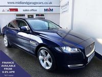 Used Jaguar XF Portfolio 180 HP (132 kW) 2017 Blue Sedan