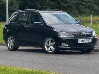 Used Skoda Fabia SE L 2015 Black Estate