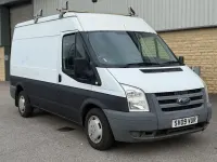Used Ford Transit 85 HP (62 kW) 2009 White Van