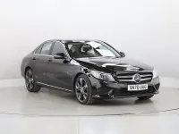 Used Mercedes C200 198 HP (145 kW) 2020 Black Sedan