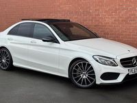 Used Mercedes C250 AMG Line Premium Plus 204 HP (150 kW) 2017 White Sedan