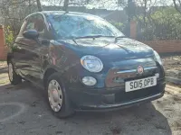 Used Fiat 500 Pop 69 HP (50 kW) 2015 Black Hatchback