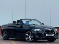 Used BMW 218 Sport Line 2019 Black Cabriolet