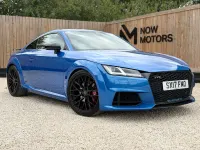Used Audi TTS Black Edition 310 HP (228 kW) 2017 Blue Coupe