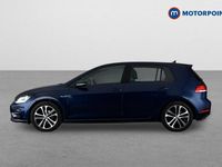Used VW Golf VII R-line 2017 Blue Hatchback