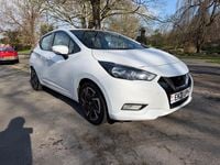 Used Nissan Micra Acenta 2021 White Hatchback