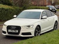 Used Audi A6 Black Edition 2015 White Sedan