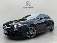 Used Mercedes A180 AMG Line Premium 136 HP (100 kW) 2019 Black Hatchback