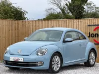Used VW Beetle Design 105 HP (77 kW) 2012 Blue Hatchback