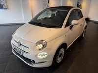 Used Fiat 500 Lounge 2016 White Cabriolet