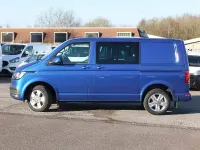 Used VW T6.1 Highline 150 HP (110 kW) 2020 Blue Van