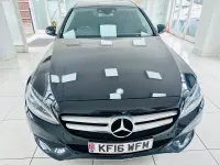Used Mercedes C350e 2016 Black Estate