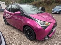 Used Toyota Aygo X-cite 69 HP (50 kW) 2018 Purple Hatchback