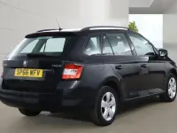 Used Skoda Fabia SE 110 HP (80 kW) 2016 Black Estate