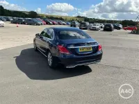 Used Mercedes C220 2017 Blue Sedan