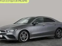 Used Mercedes CLA180 AMG line 136 HP (100 kW) 2022 Grey Coupe