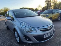 Used Vauxhall Corsa 90 HP (66 kW) 2013 Silver Hatchback