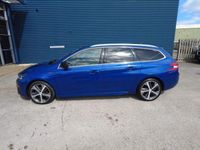 used Peugeot 308 SW 1.2 PURETECH GT LINE EURO 6 (S/S) 5DR PETROL FROM 2018 FROM BARROW IN FURNESS (LA14 2UG) | SPOTICAR