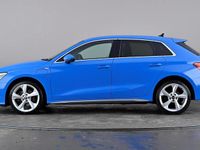 Used Audi A3 e-tron S-Line 204 HP (150 kW) 2021 Blue Hatchback