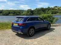 Used Mercedes GLC220 AMG line 194 HP (142 kW) 2021 Blue SUV