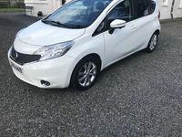 Used Nissan Note Tekna 90 HP (66 kW) 2013 White Hatchback
