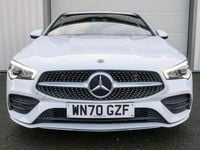 Used Mercedes CLA200 Shooting Brake AMG line 163 HP (119 kW) 2020 White Estate