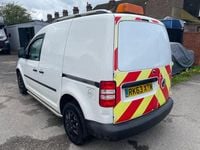 Used VW Caddy 75 HP (55 kW) 2013 White MPV