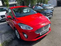 Used Ford Fiesta Zetec 85 HP (62 kW) 2018 Red Hatchback