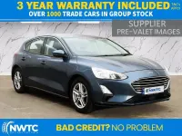 Used Ford Focus Zetec 100 HP (73 kW) 2019 Blue Hatchback
