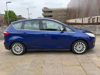 Used Ford C-MAX Titanium 140 HP (102 kW) 2014 Blue MPV