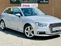 Usado Audi A3 e-tron 204 CV (150 kW) 2020 Plateado Utilitario