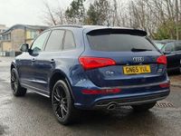 Used Audi Q5 S-line plus 190 HP (139 kW) 2015 Blue SUV