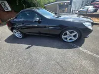 Usado Mercedes SLK250 204 CV (150 kW) 2012 Negro Descapotable